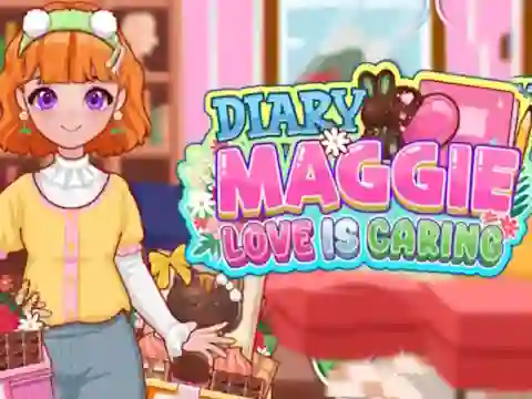 لعبة Diary Maggie: Love is Caring على الانترنت