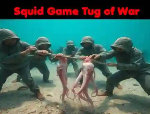 لعبة Squid Game Tug Of War على الانترنت