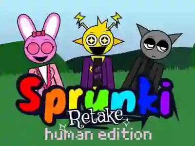 لعبة Sprunki Retake: Human Edition على الانترنت