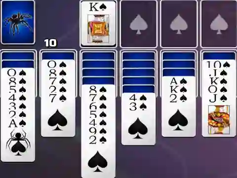 لعبة Spades Spider Solitaire على الانترنت