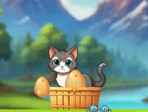لعبة Hungry Kitty Adventures على الانترنت