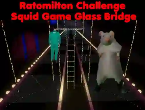 لعبة Rato Milton Challenge Squid Game Glass Bridge على الانترنت
