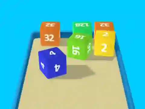 لعبة 2048 Cube Merge على الانترنت