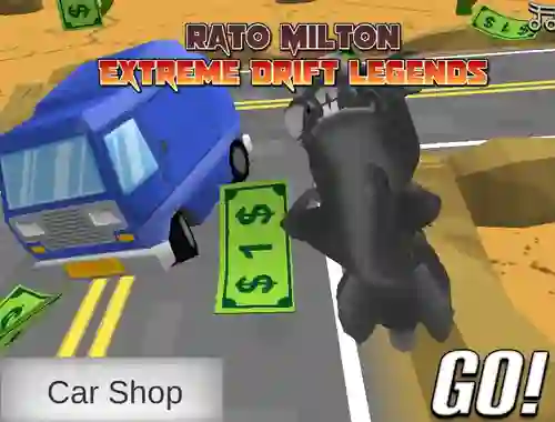 لعبة Rato Milton Extreme Drift Legends على الانترنت