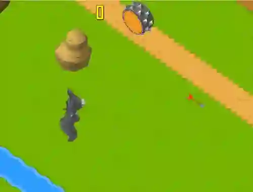 لعبة Ratomilton Crosses The Road على الانترنت