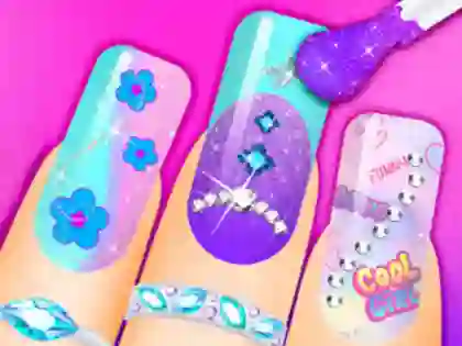 لعبة Coloring Book: Nail Art على الانترنت