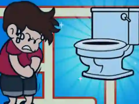 لعبة Maze Escape: Toilet Rush على الانترنت