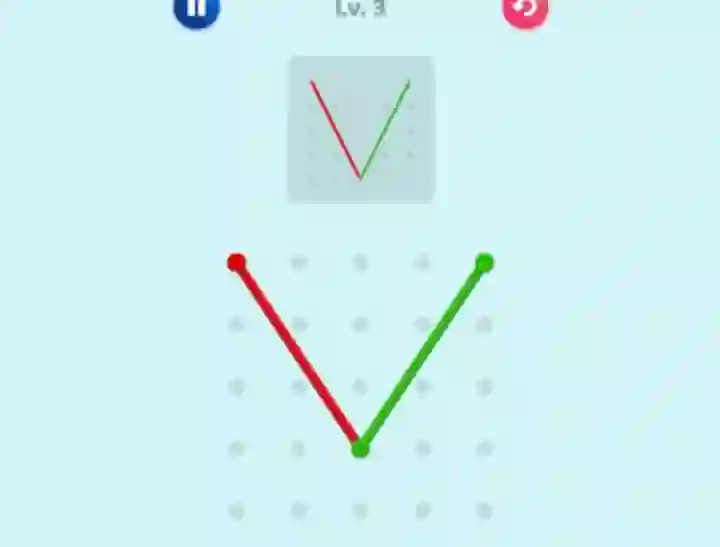 لعبة Color Strings على الانترنت