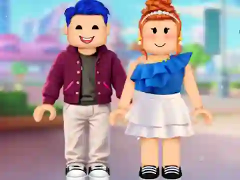 لعبة Roblox Couple Dressup على الانترنت