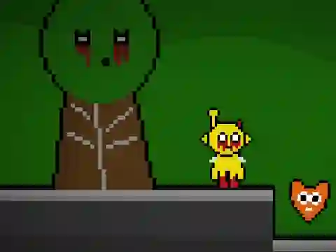 لعبة Sprunki Horror Version Dark على الانترنت