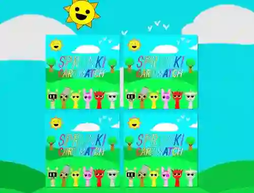 لعبة Sprunki Memory Card Match على الانترنت