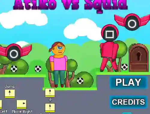 لعبة Atiko Vs Squid على الانترنت