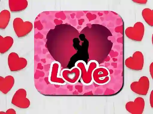 لعبة Valentines Hidden Harts على الانترنت