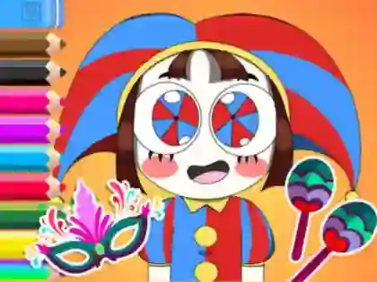 لعبة Coloring Book: Carnival على الانترنت