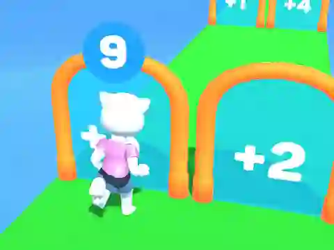 لعبة Cat Angela Running على الانترنت
