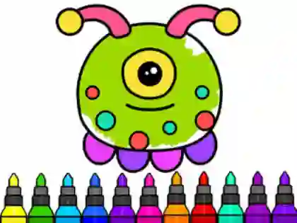 لعبة Coloring Book: Alien على الانترنت