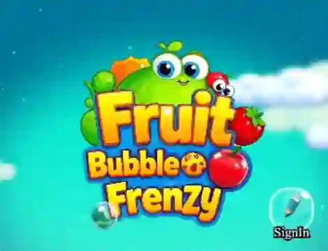 لعبة Fruit Bubble Frenzy على الانترنت