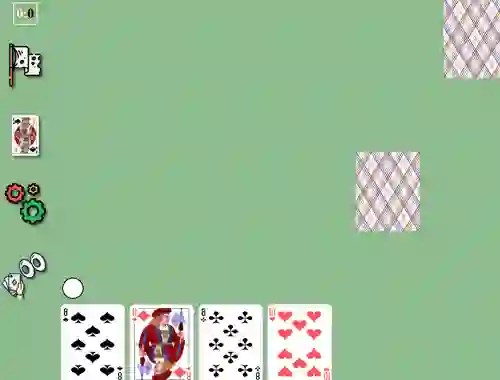 لعبة Mau-mau - 101 Card Duel على الانترنت