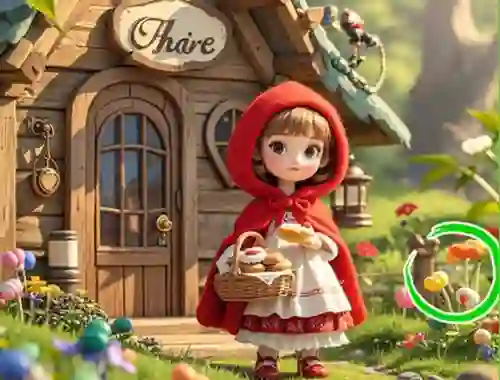 لعبة Find The Differences: Granny Wolf على الانترنت
