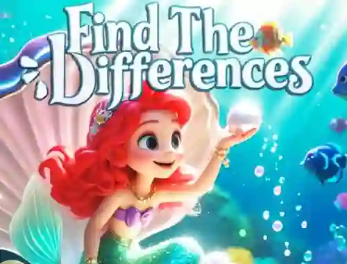لعبة Find The Differences: Little Mermaid على الانترنت