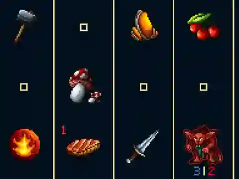 لعبة Spinny Dungeon على الانترنت