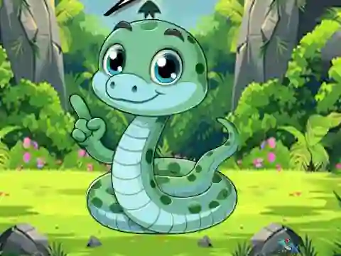 لعبة Snake Searching The Baby على الانترنت