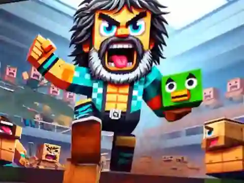 لعبة Chicken Jockey Combat على الانترنت