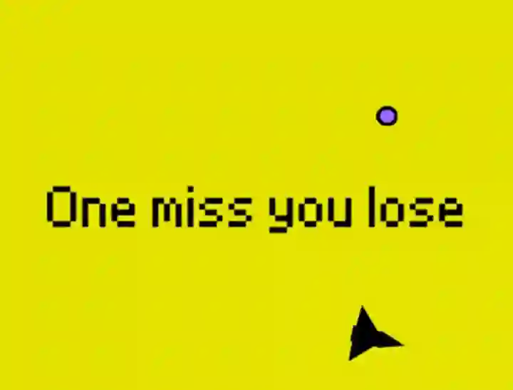 لعبة One Miss And You Lose على الانترنت