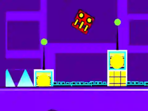 لعبة Geometry Dash Deadlocked على الانترنت