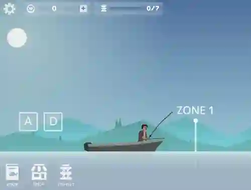 لعبة Fishing Simulator على الانترنت