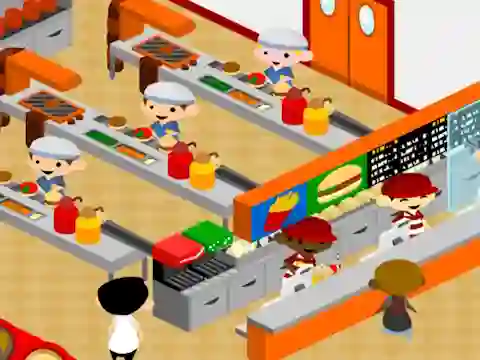 لعبة McDonald's Video Game على الانترنت