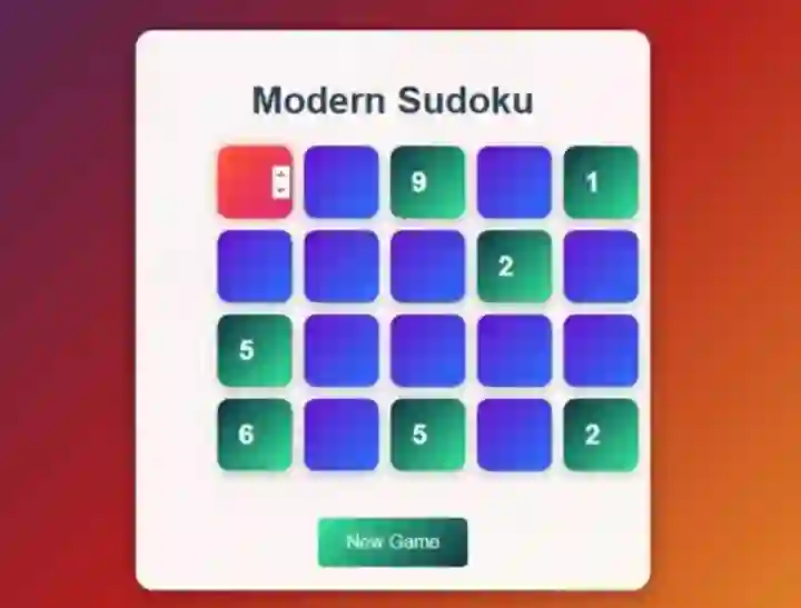 لعبة Modern Sudoku على الانترنت