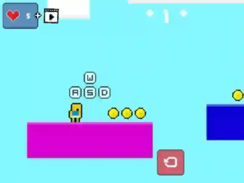 لعبة 2d Obby Rainbow Parkour على الانترنت