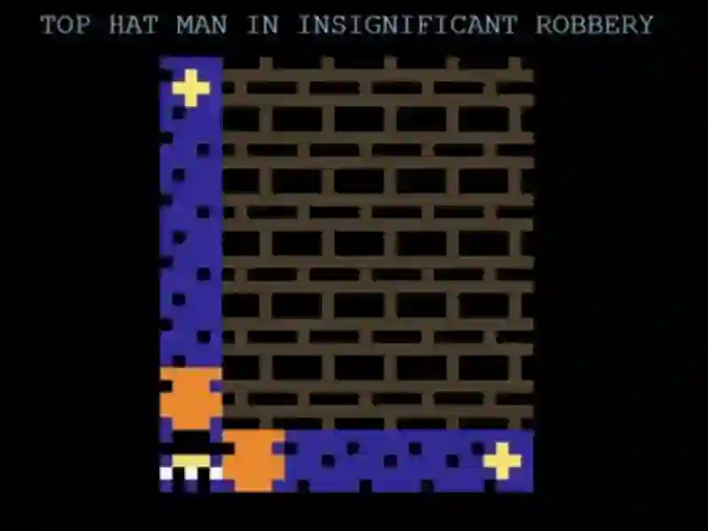 لعبة Top Hat Man in Insignificant Robbery على الانترنت
