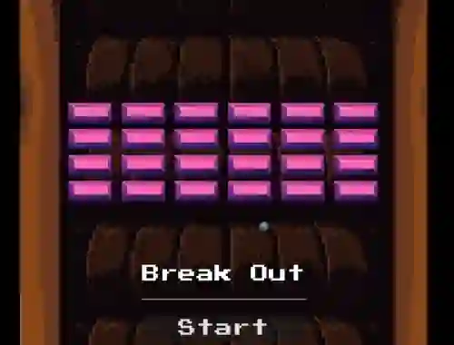 لعبة Break Out على الانترنت