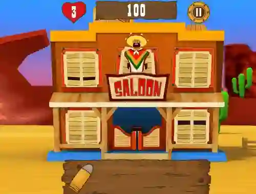 لعبة Saloon Robbery على الانترنت