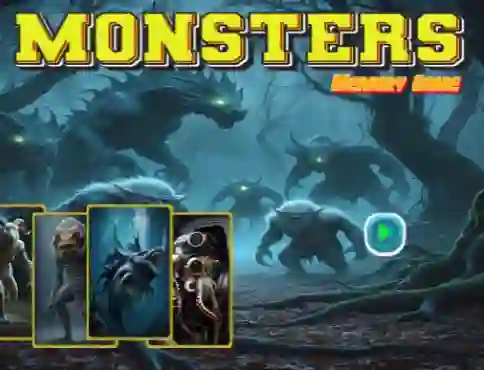 لعبة Monsters Memory Game على الانترنت