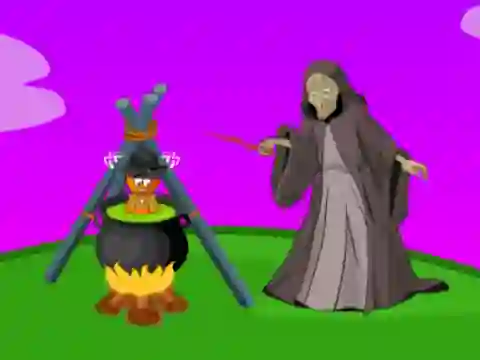 لعبة Saving A Boy From A Witch على الانترنت