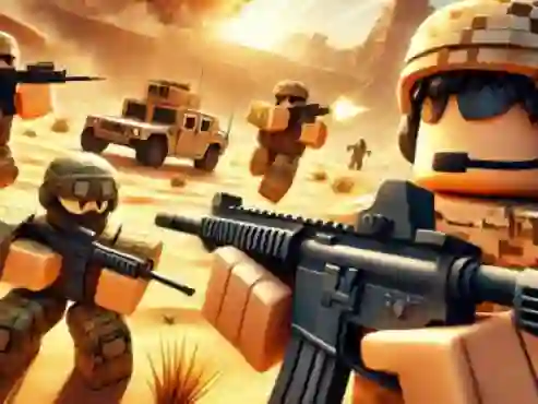لعبة Roblox Strike على الانترنت