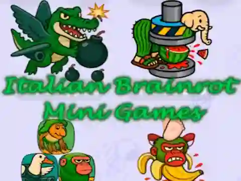 لعبة Italian Brainrot Mini Games على الانترنت