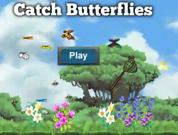 لعبة Catch Butterflies على الانترنت