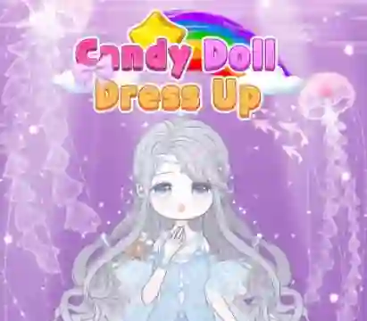 لعبة Candy Doll Dress Up على الانترنت