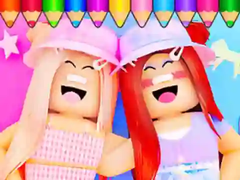 لعبة Coloring Book: Roblox Bestie على الانترنت