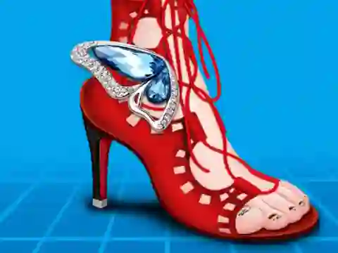 لعبة High Heel Design على الانترنت