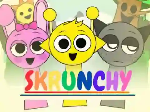 لعبة Sprunki Skrunchy على الانترنت