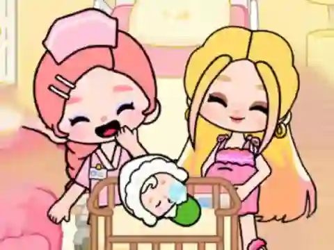 لعبة Jigsaw Puzzle: Aha World Newborn & Pregnant على الانترنت