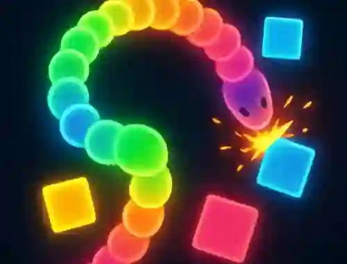 لعبة Snake Frenzy Color Clash على الانترنت