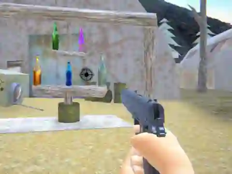 لعبة Bottle Shooter 3d على الانترنت