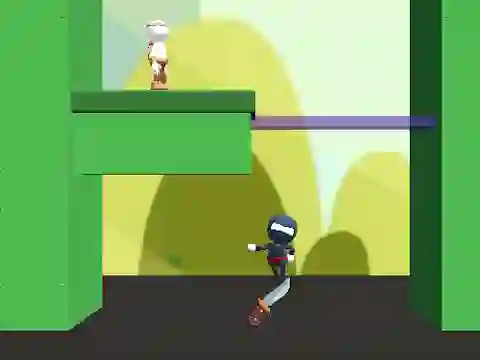 لعبة Slow Time Ninja على الانترنت