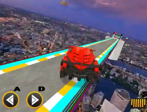 لعبة Mega Ramps Car Racing Games 3d على الانترنت